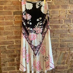 Free People midi/maxi skirt